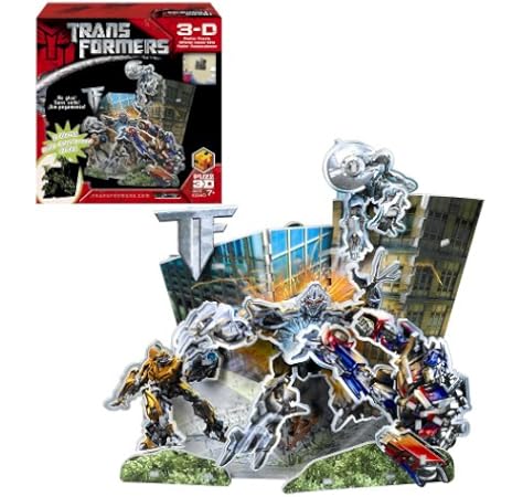 3d puzzle transformers