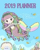 2019 Planner For Kids: 2019 Planner Weekly And Monthly For Kids : Academic Year Calendar Schedule Appointment Organizer And Journal Notebook To Do ... 10 | Mermaid (kids calendar 2019) (Volume 1) by Melinda Gosney