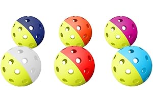 bucketgolf Game Official Size and Weight Extra Balls (6 Pack) - Replacement Balls Works for All Lawn Golf Game Sets.