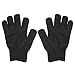 Cozy Cabin Cut Resistant Gloves, Level 5 Protection, Stainless Steel Wire Mesh Work Safety Hand Protector Outdoor Self-defense Work Safety Gloves, Classic Black 1 Pair