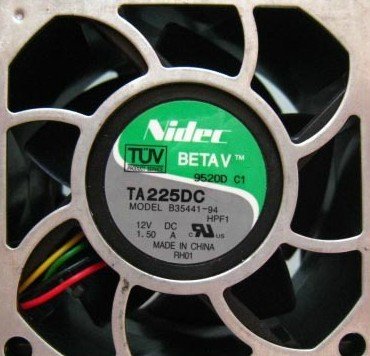 NIDEC 6cm B35441-94 12V 1.5A For HP DL380G5 394035-001 279036-001 Cooling Fan