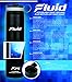 Fluid Sports 24oz Vacuum Insulated Stainless Steel Water Bottle BPA Free Thermos - Zero Sweat Flask - Wide Mouth Hydro Canteen - Double Walled Travel Mug - Durable Powder Coated Exterior