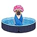 KOPEKS Outdoor Swimming Pool Bathing Tub - Portable Foldable - Ideal for Pets - XL 63