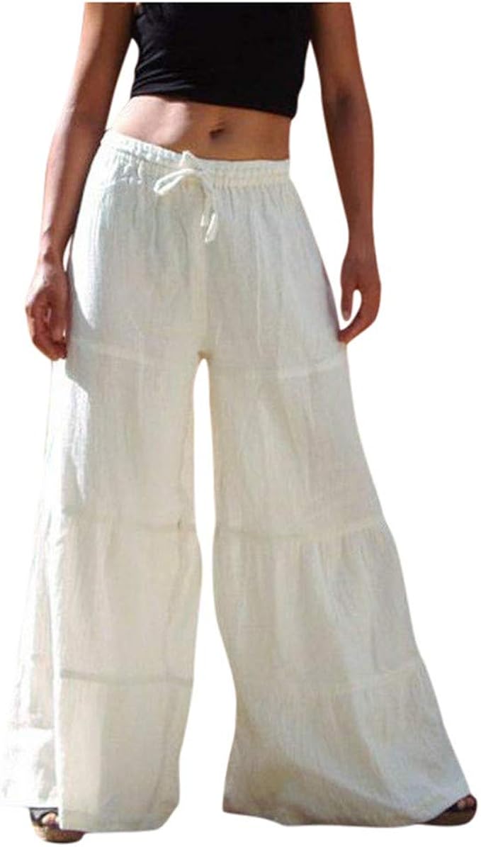 plus size palazzo trousers