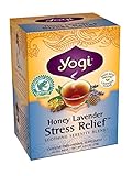 Yogi Tea, Honey Lavender Stress Relief, 16 Count, Packaging May Vary