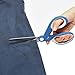 KUONIIY Scissors Multipurpose 8 Inch 3-Pack,Come with Cover