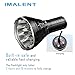 IMALENT R90C Flashlight 20,000 Lumens, 9pcs Cree XHP35 HI LEDs, Super Bright LED Torch Long Throw Up to 1679 Meters, Built-in Cooling Tools (R90C)