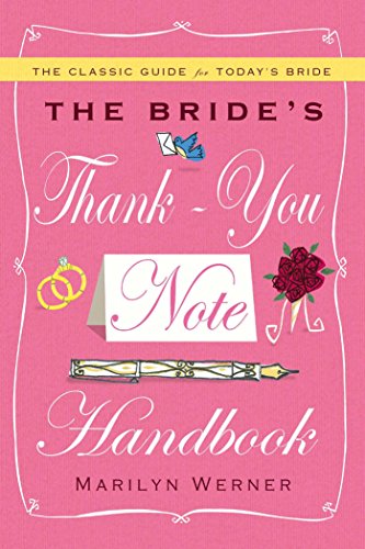 The Bride's Thank-You Note Handbook by Marilyn Werner