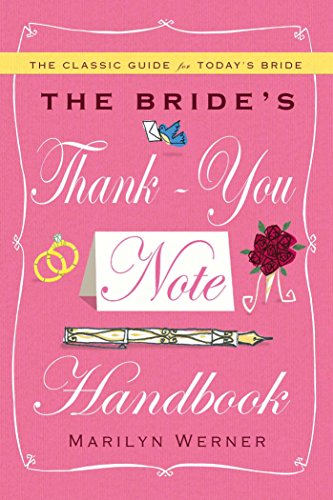 The Bride's Thank-You Note Handbook by Marilyn Werner