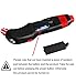 Tire Pressure Gauge Digital 150 PSI, Aluminum Alloy Nozzle Led Flashlight Life hammer Seatbelt Cutter for Bike, Motorcycle, Car, Truck, SUV