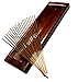 Large Incense Burner & Incense Sticks Gift Set - Hand Made, Solid Wood, Zen Holder Catches All The Ashes, + 20 Incense Sticks - New