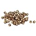 Nrpfell M3 x 3mm Female Thread Brass Knurled Threaded Insert Embedment Nuts 100PCS