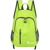 Geboldil Men's and women's leisure waterproof travel backpack green