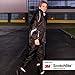 Salzmann 3M Water Resistant Rain Suit - Reflective Rain Coat and Rain Pants - Made with 3M Scotchlite Reflective Material