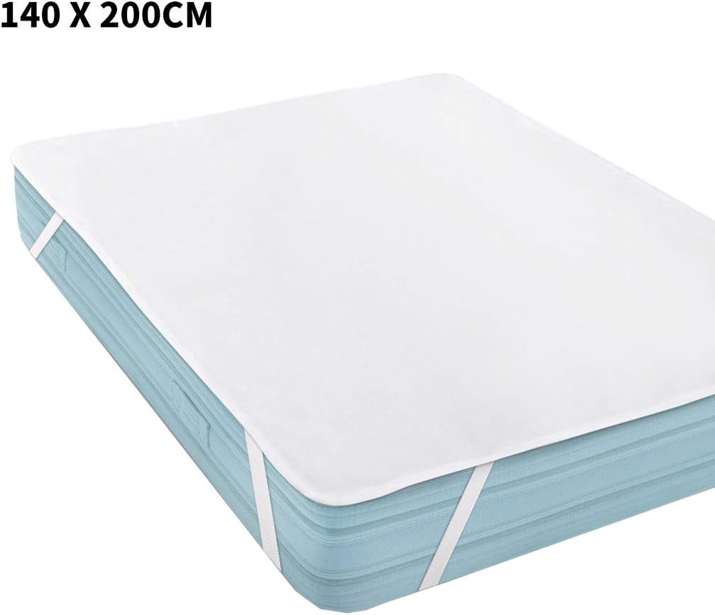 HUCCZ Fashion Waterproof Mattress Protector Waterproof Mattress Pad Pillow Cover 70 x 140 cm/90 x 200 cm/140 x 200 cm/180 x 200cm/160 x 200cm (140 x 200 cm)
