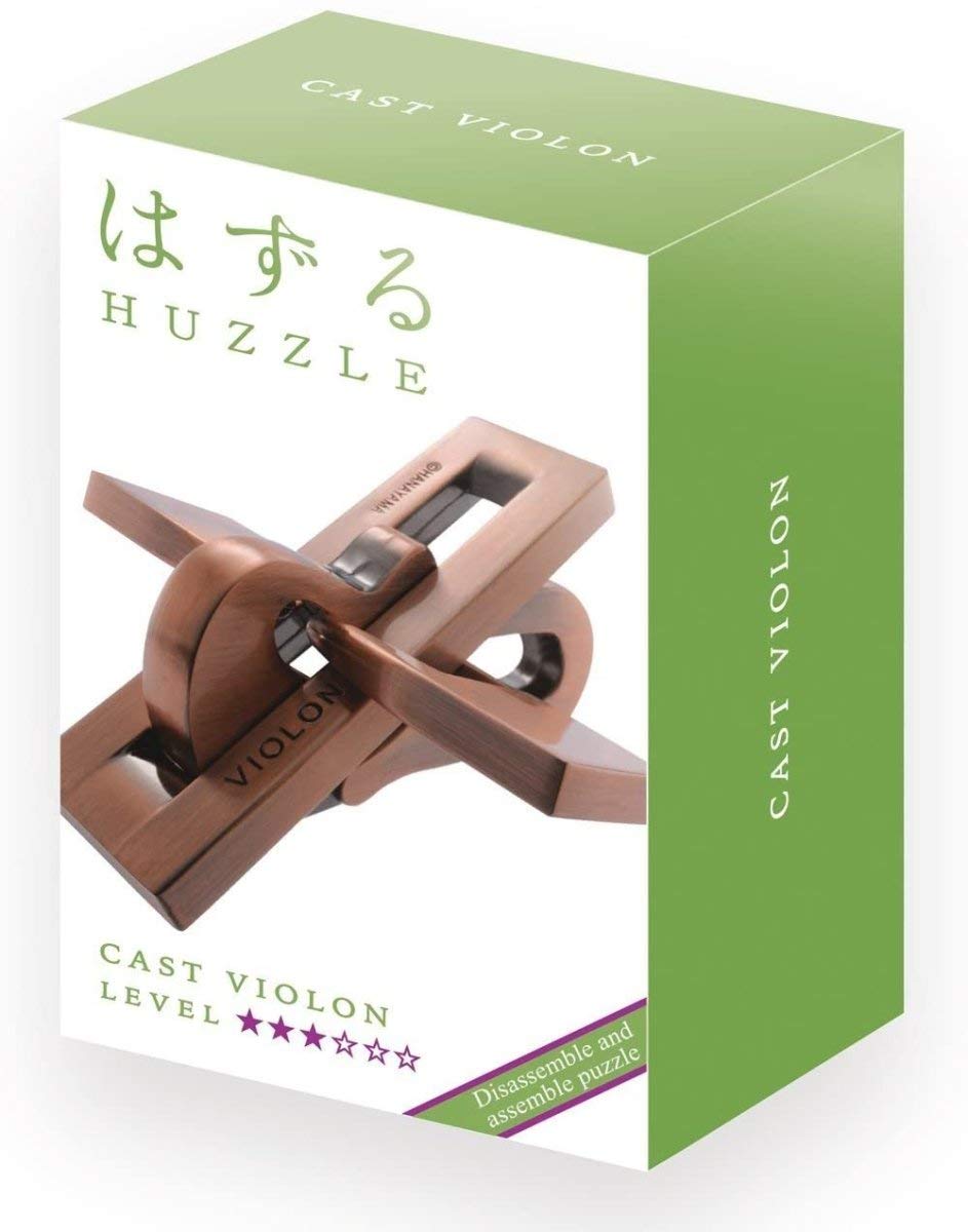 Eureka 515036" Huzzle Cast Violon Puzzle