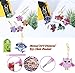 10 PCS 5D DIY Special Shaped Full Drill Owl & Sea Fish Diamond Painting Kits for Kids and Adult, Stick Paint with Diamonds by Numbers Easy to DIY Keychain Pendant Kits for DIY Art Craft Ross Beauty