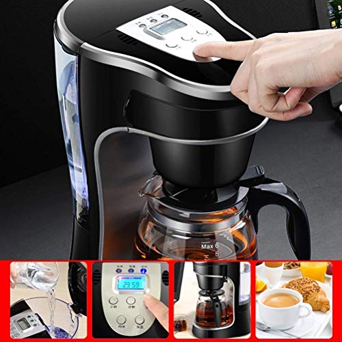 PXX Kaffeemaschinen Filterkaffeemaschine, 0.72L Kapazität Kaffeemaschine Programmierbare 24-Std.-Timer Mit Lcd-Display… – Bild 4