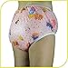 Rearz - Nursery Print Plastic Pant - Standard Waist (Pink, Medium)