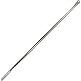 Westbrass D120-05 3/8" x 20" Brass Bullnose Faucet Riser Supply Line, Polished Nickel