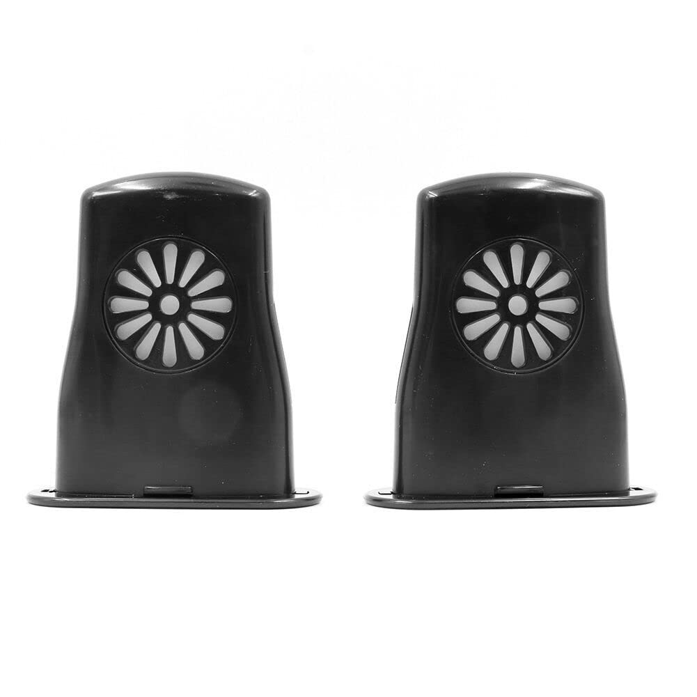 Alnicov Acoustic Guitar Humidifier,2 Pack Guitar Humidifier,Sound Holes Humidifier for Moisture Reservoir Prevent Cracking,Black