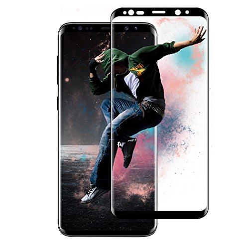 Galaxy S9 Screen Protector, Besiva 3D Touch Compatible Full Coverage Anti-Scratch 9H Hardness Ultra HD Clear Screen Protector Film for Samsung Galaxy S9 (2018)