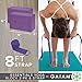 Gaiam Essentials Yoga Block 2 Pack & Yoga Strap Set, Deep Purplethumb 2