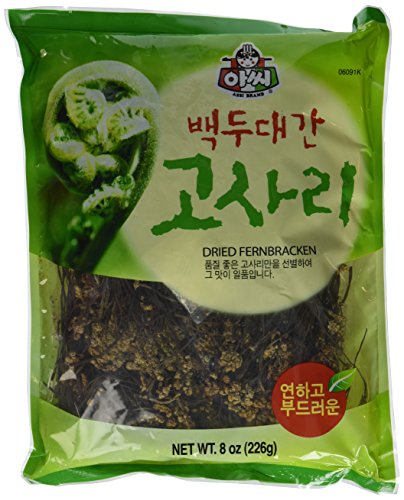 assi Dried Baekdudaegan Fernbraken, 8 Ounce
