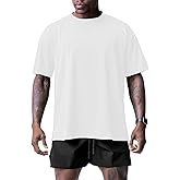 Muscle Killer 1/2pack Mens T Shirt Gym Workout Dry Fit Short Sleeve Athletic Fitness Crew Neck Tee Shirts Casual Loose Fit