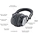Wireless Active Noise Cancelling 4.1 Bluetooth Headphones with in-line Microphone Up to 30 hrs Playtime for iPhones, Airplane Travel, Smartphones, Tablets, TV & Work (with Slim Power Charger)