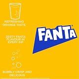 Fanta Orange Can 330 ml Pack of 24 | Refreshing Carbonated Soft Drink view 5