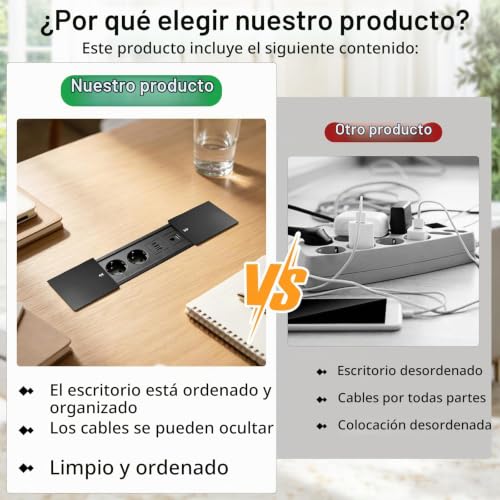 Aluminium Recessed Table Plug, Retractable Socket Outlet with 2 Sockets, 2 USB Ports and Type C+HDMI+Cat 6, 250V/16A Recessed Power Strip for Desks, Work Tables, Dining Tables