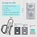 QPAU LED Motion Sensor Light, Portable Multi-Function LED Battery-Powered Stick-Anywhere Security Night Light, Wall Light for Closet, Stairs, Bedroom and Kitchen (Pack of 2)