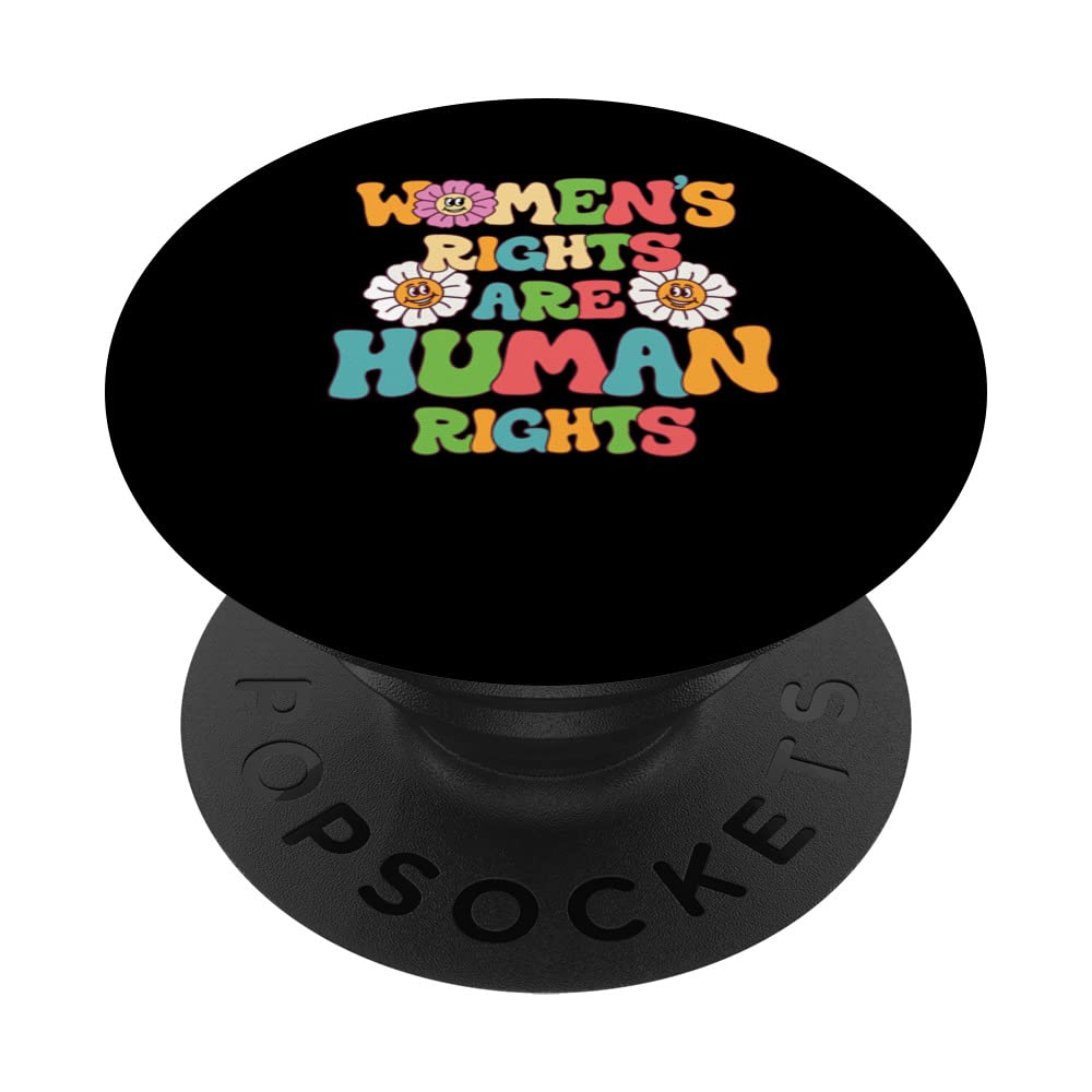 Womens Rights Feminist Choice Human Rights Vintage PopSockets Swappable PopGrip
