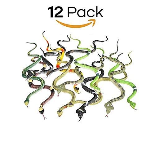 2 Kidsco+Rubber+Rainforest+Snakes+Decorations