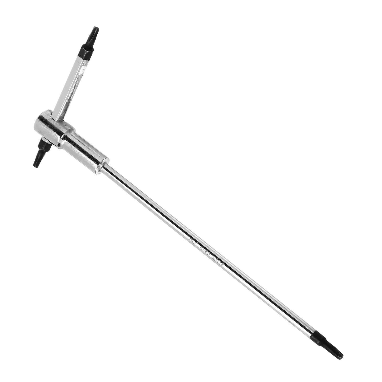 CoCud T-Handle Torx Wrench, T10 Star, CR-V Steel Sliding Handle Key Wrench with Speed Sleeves - (Applications: for T or L Handle Driver), 1-Piece