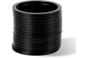 Bike Spacer, 15Pcs Ultra-Light Aluminum Alloy Bicycle Flywheel Hub Washer Spacer 8-Speed 7-Speed Cassette Road Bike Bottom Br