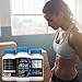 BCAA Amino Acid Dietary Supplement Capsules by Parker Naturals: Postworkout Muscle Growth & Recovery Supplements - 90 Capsules