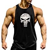 Gillbro Mens Muscle Workout T-Shirt Bodybuilding Tank Top