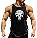 Gillbro Mens Muscle Workout T-Shirt Bodybuilding Tank Top