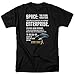 Star Trek Classic Intro Black Regular Fit T-Shirt