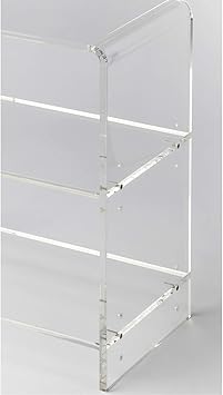 BUTLER CRYSTAL CLEAR ACRYLIC BOOKCASE 