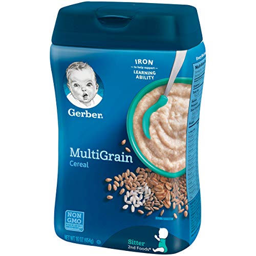 4 Gerber+Multigrain+Baby+Cereal+Ounce