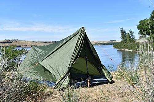 River Country Products Trekker Tent 1V, Lightweight One Person Backpacking Tent with Vestibule