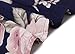 EastLife Women's Casual Off The Shoulder Spaghetti Strap Floral Midi Dress