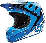 2015 Fox Racing V1 Race Helmet (M, Blue)