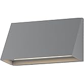 Maxim 52527SV Pathfinder Outdoor Outdoor Wall Mount, 1-Light DC Integrated Base, Silver