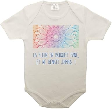 Mygoodprice Body Bebe 100 Coton Citation Kaamelott Roi Burgonde La Fleur En Bouquet 2 Amazon Fr Vetements Et Accessoires
