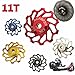 Bicycle Rear Derailleur Pulley Aluminum Bike Ceramic Bearing Jockey Wheel 11T