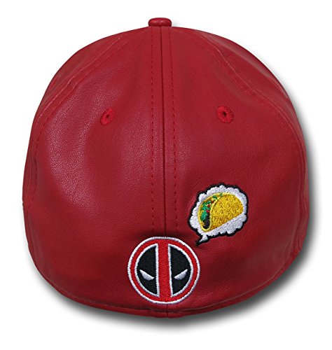 Deadpool Costume Armor 5950 New Era Fitted Hat - Image 6
